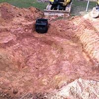 pond construction