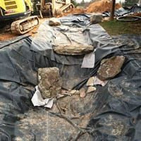 pond construction