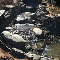 pond construction