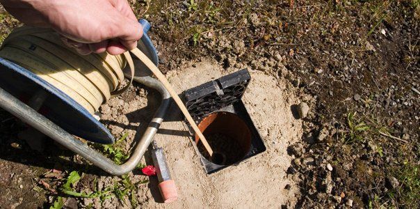 Septic tank aerator repair