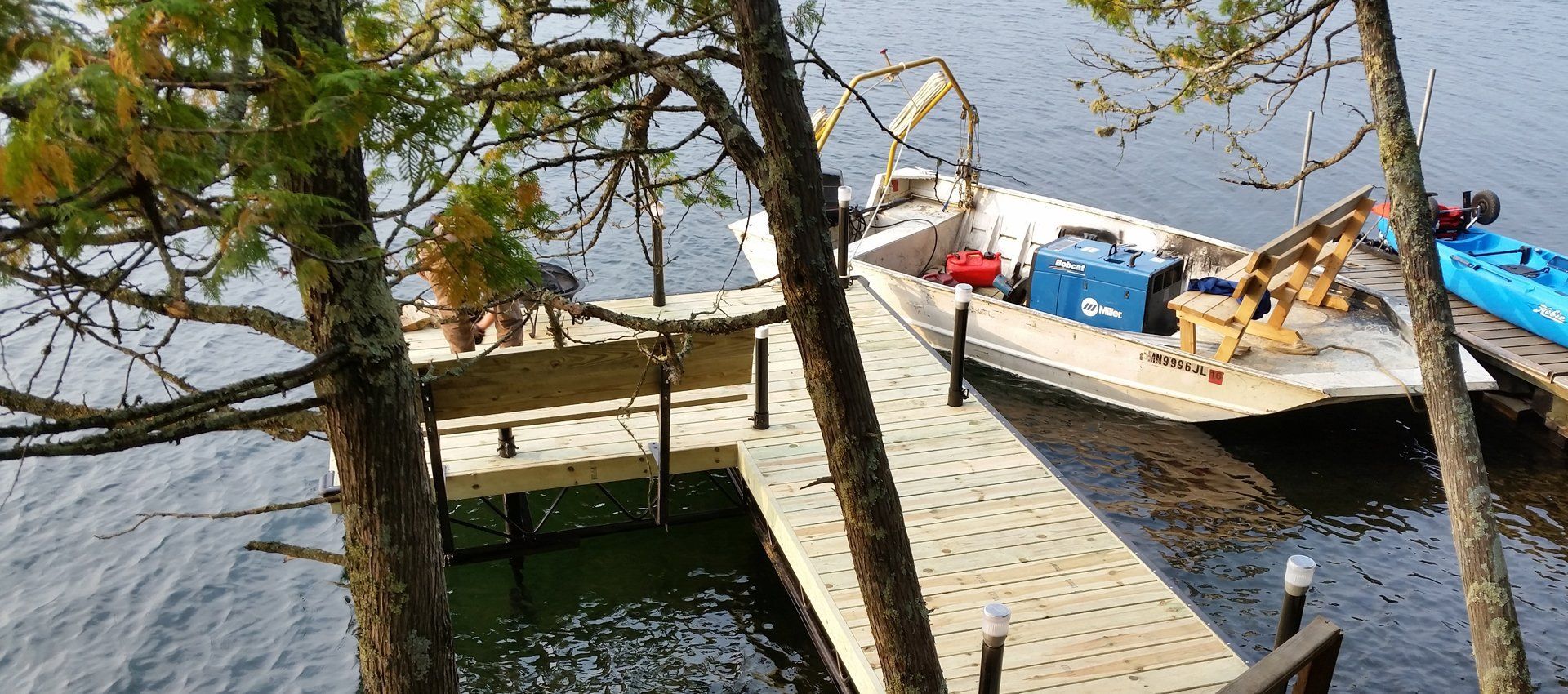 Docks on Wheels Custom Docks Ely, MN