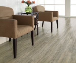 Coretec floor grey wood