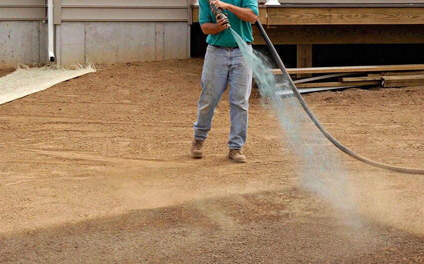 Hydroseeding