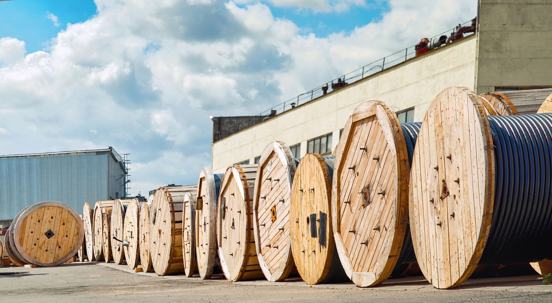 wooden reels