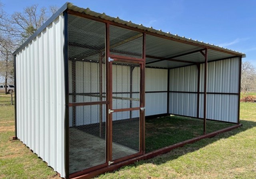 Livestock shelter custom