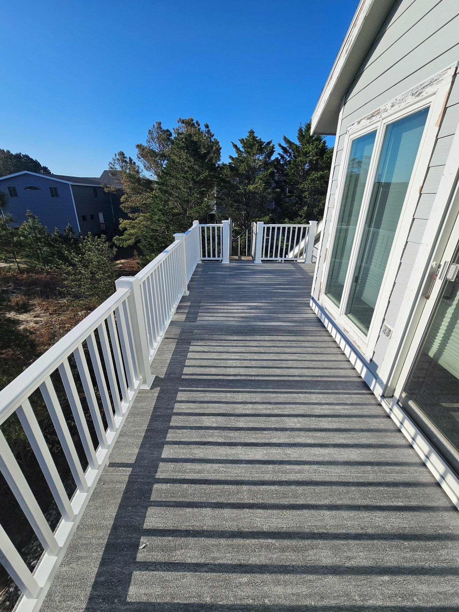 after deck renovation