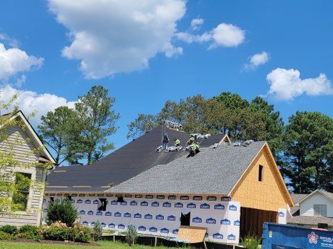 New residential roof
