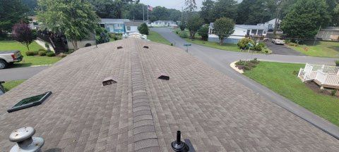 Completed new roof