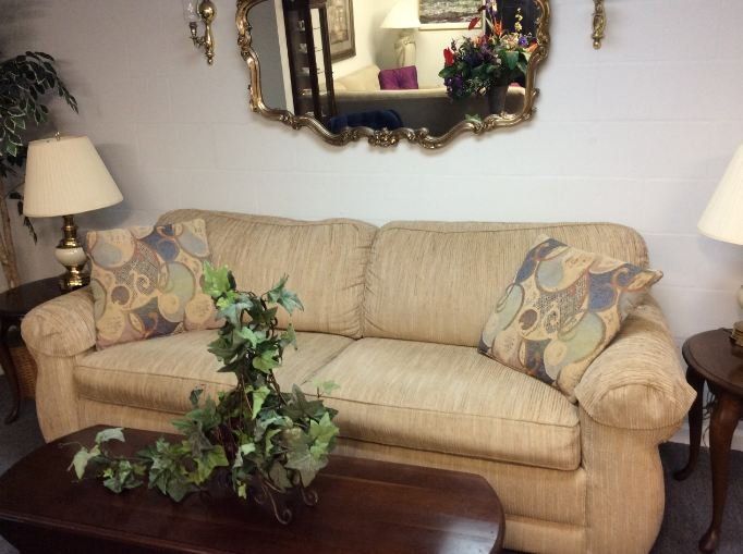 Browning Beige sofa Couch