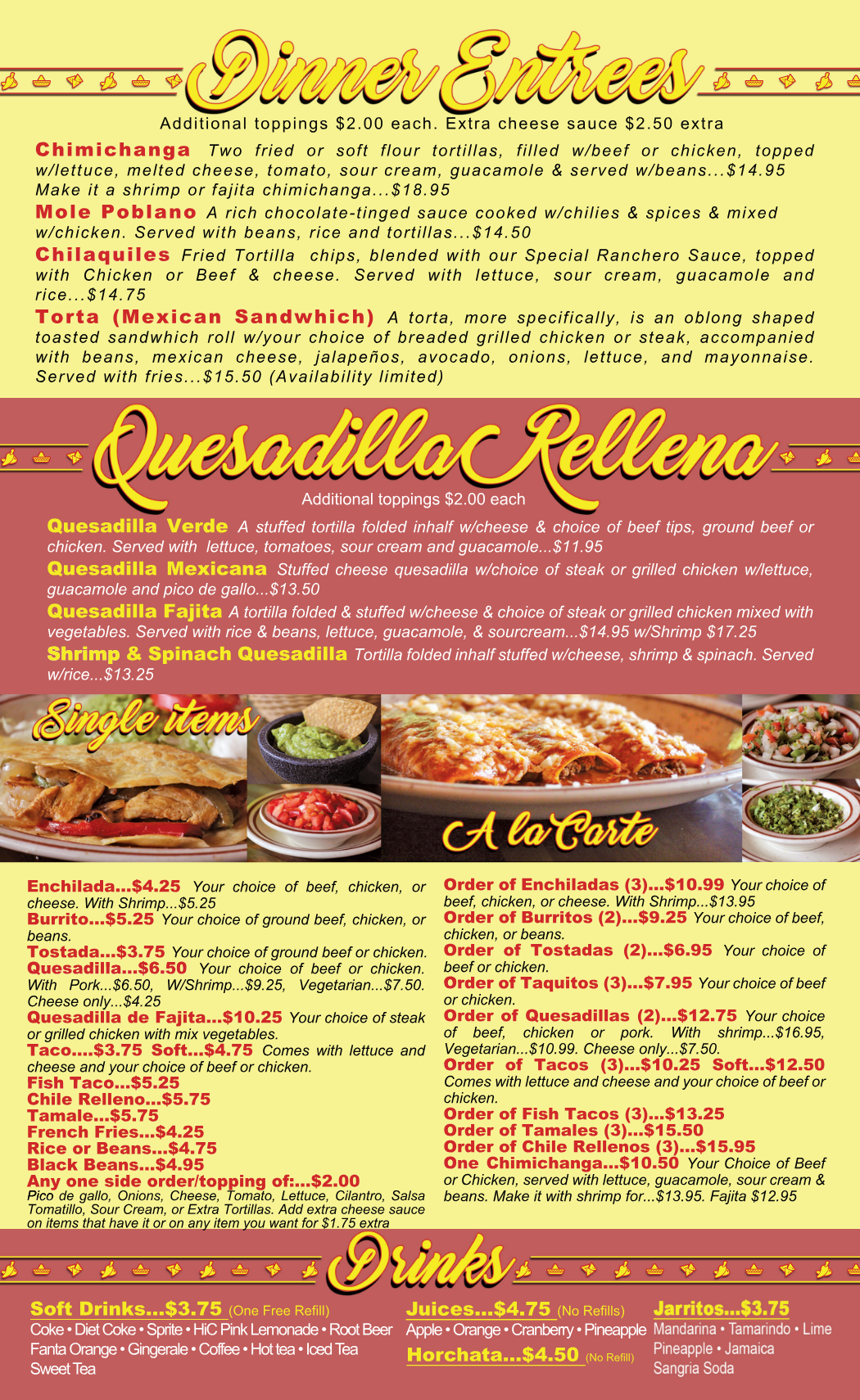 Menu Page 7