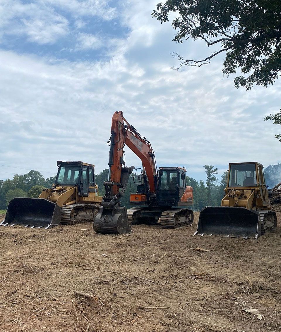 Land clearing equipment