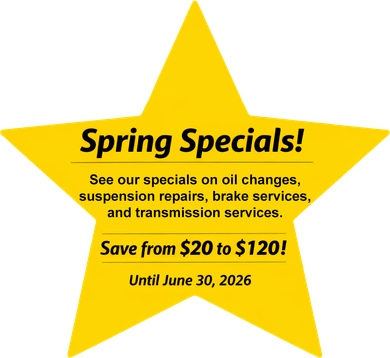 spring specials