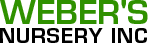 Weber's Nursery Inc - Logo