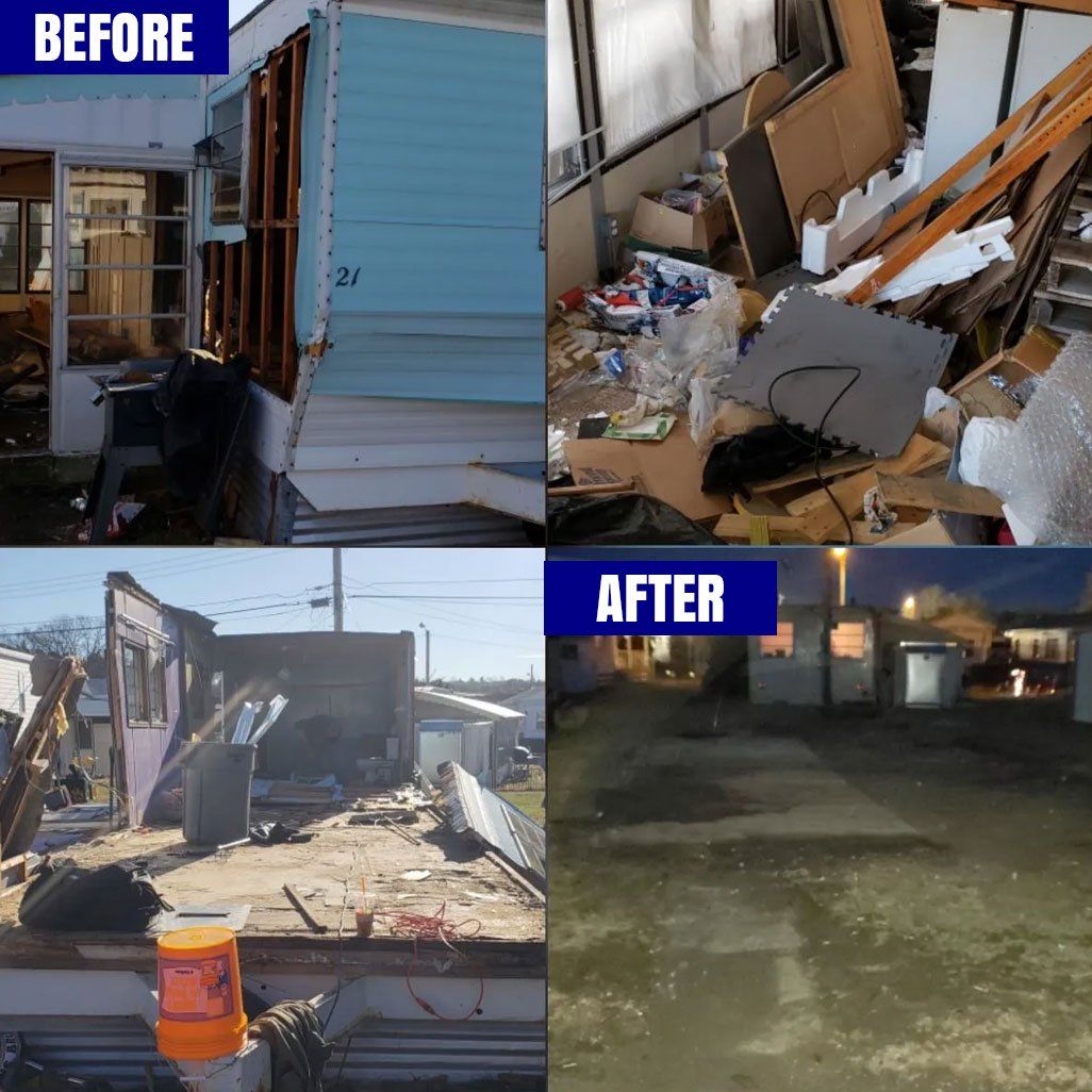 Past demolition works