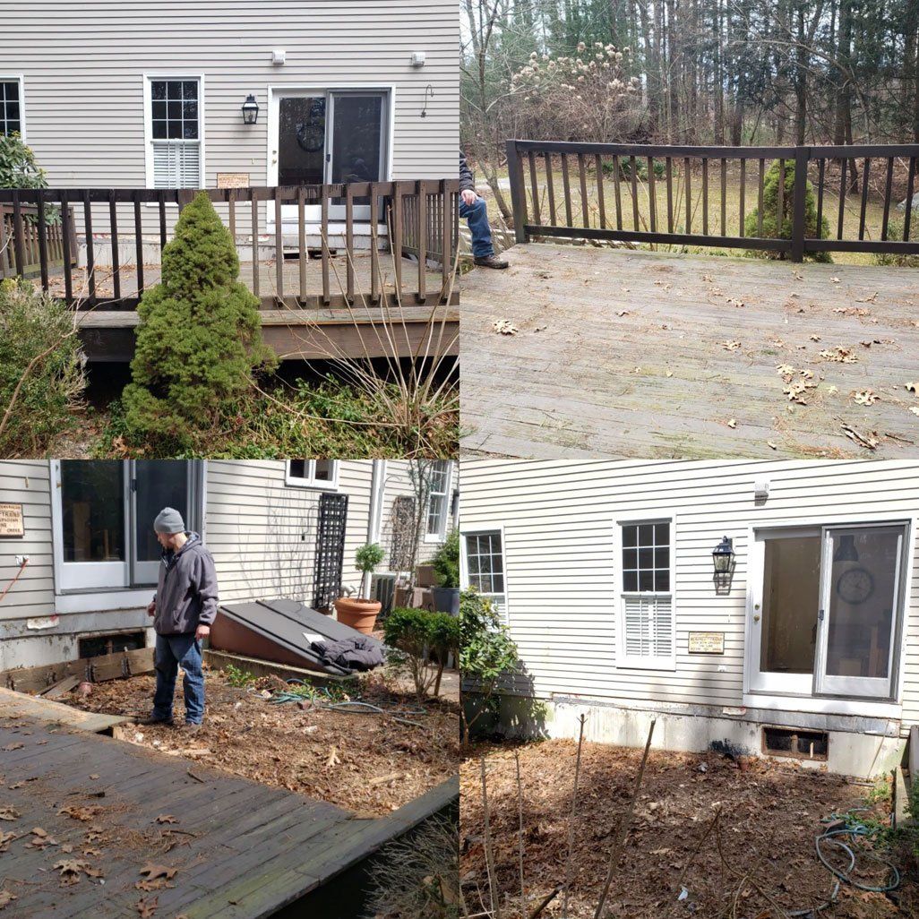 Past demolition works