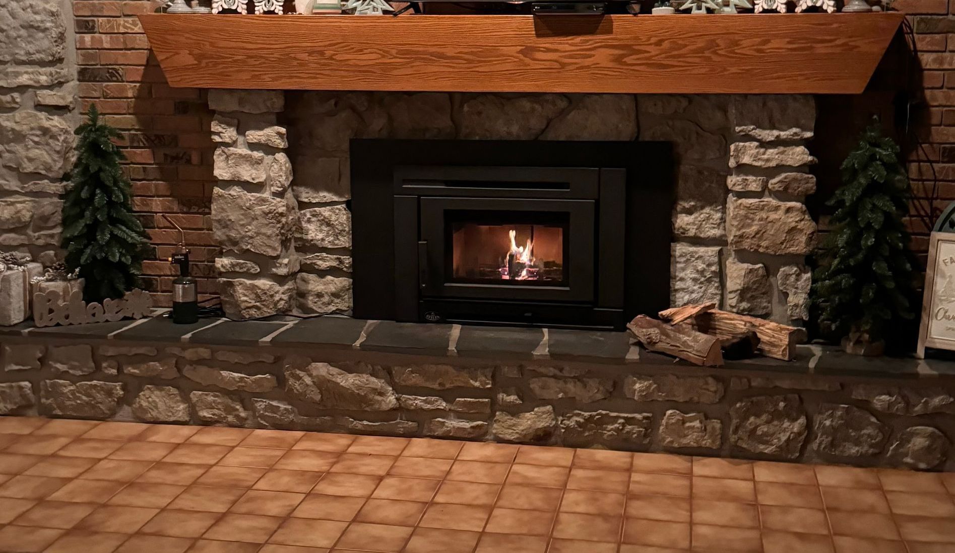 fireplace