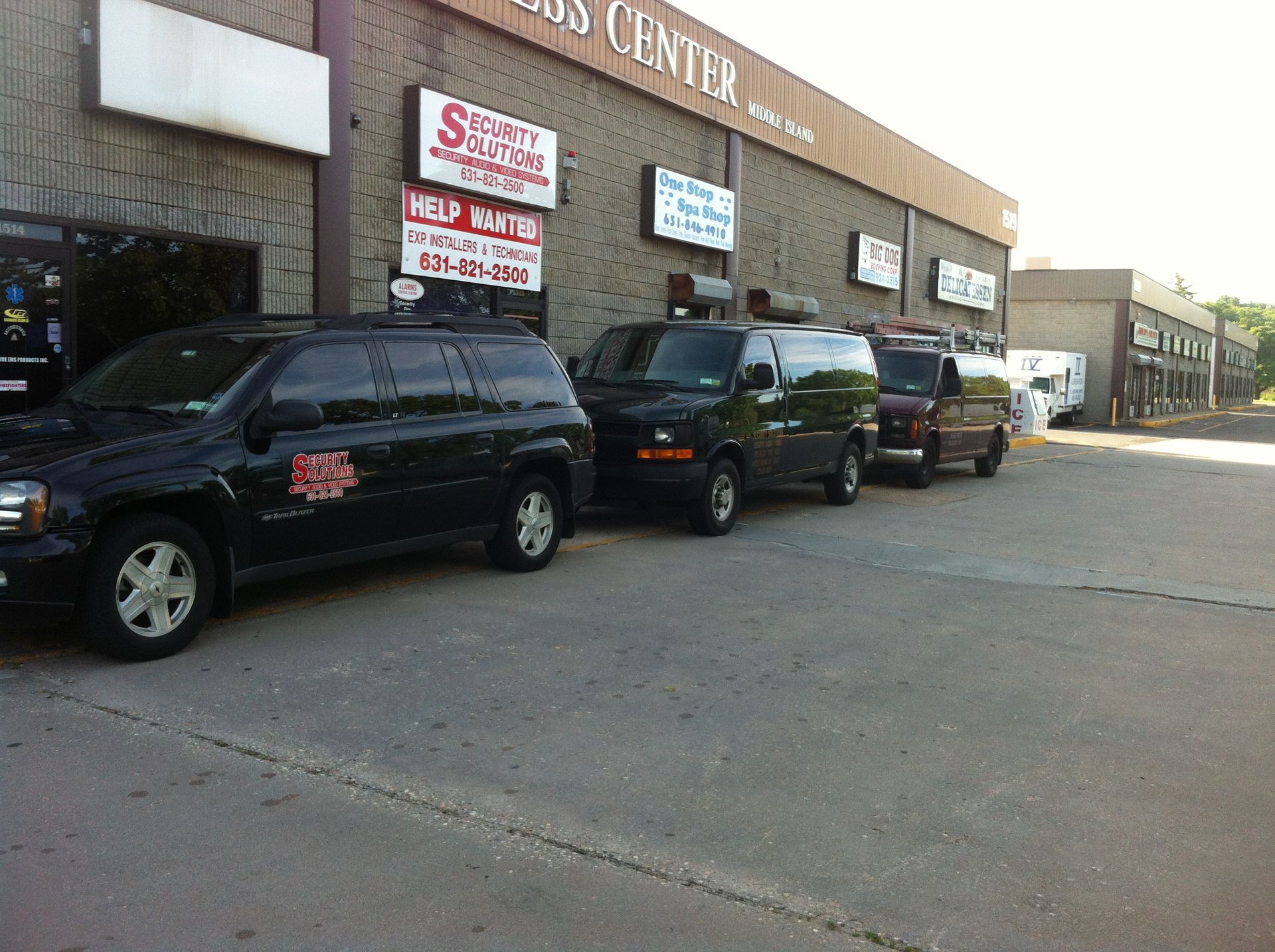 security solutions service vans