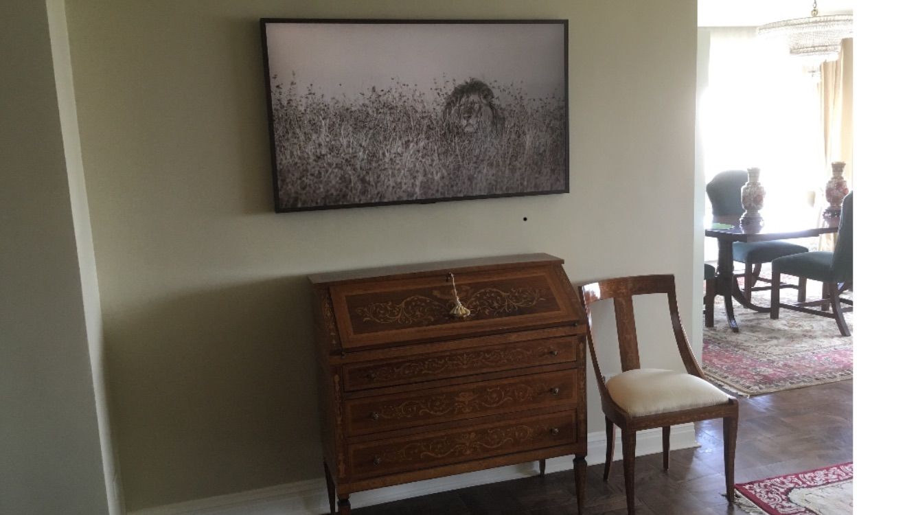 painting hanged on a wall