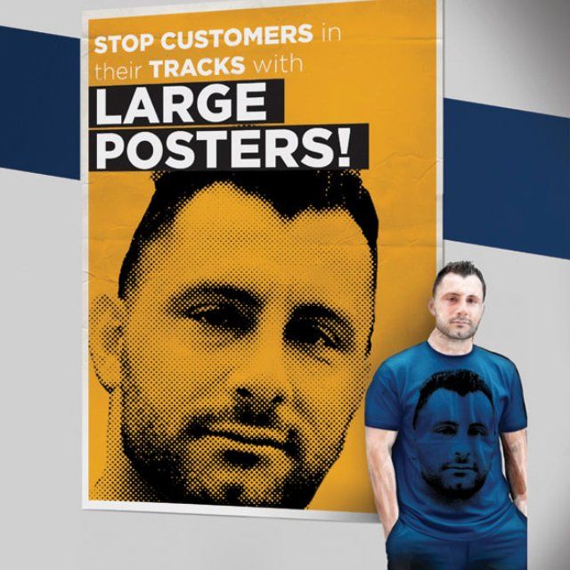 Large poster