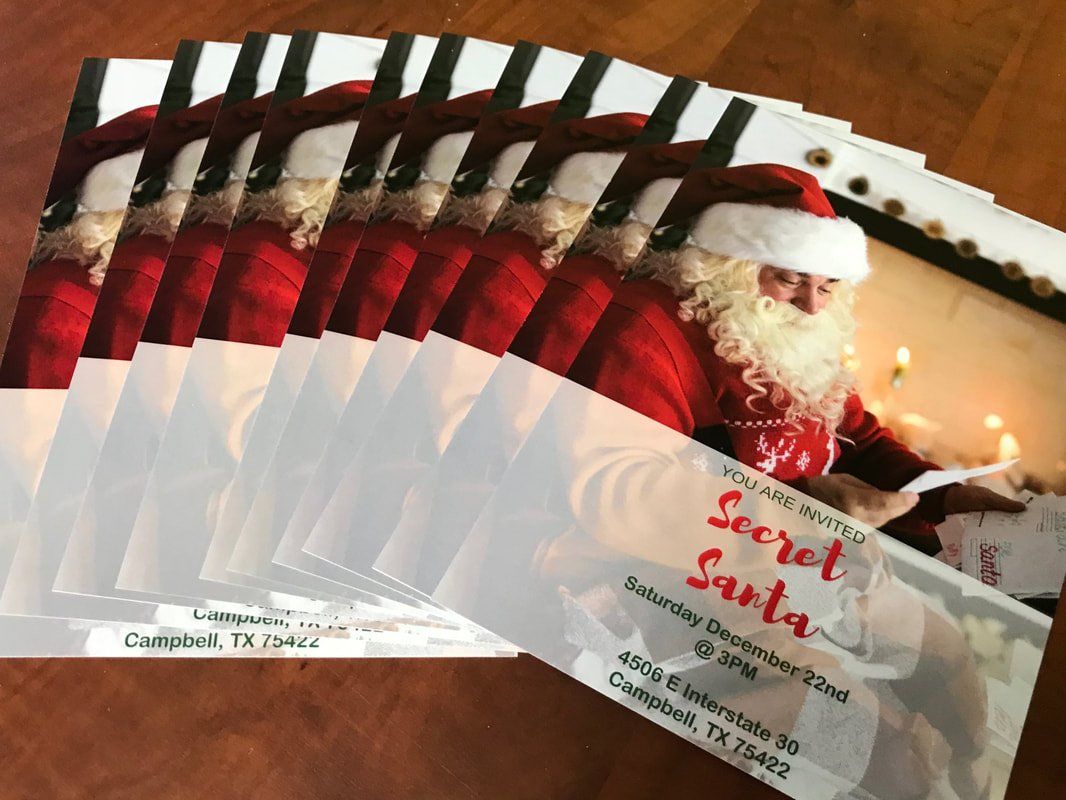 Christmas invitations