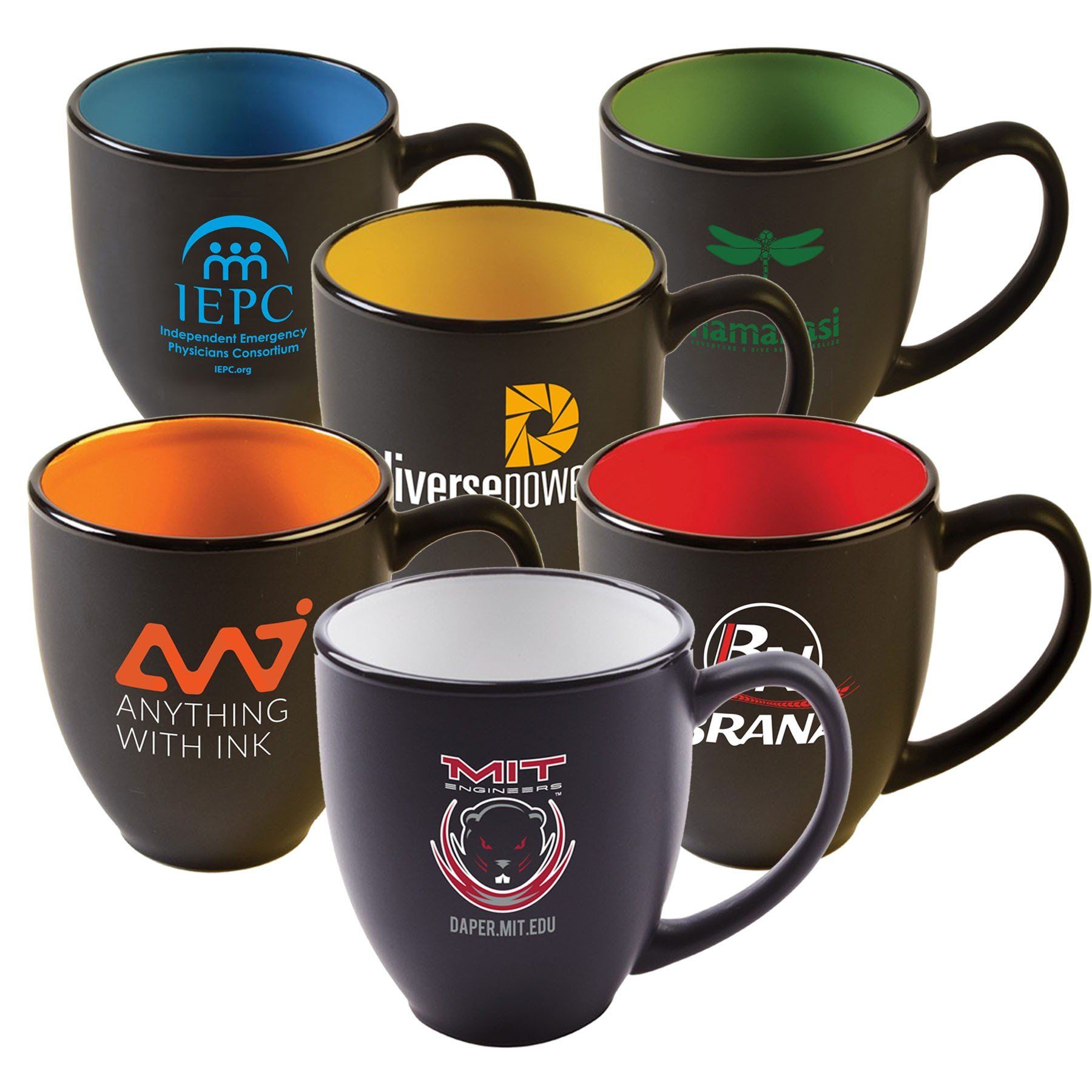 Printed mugs