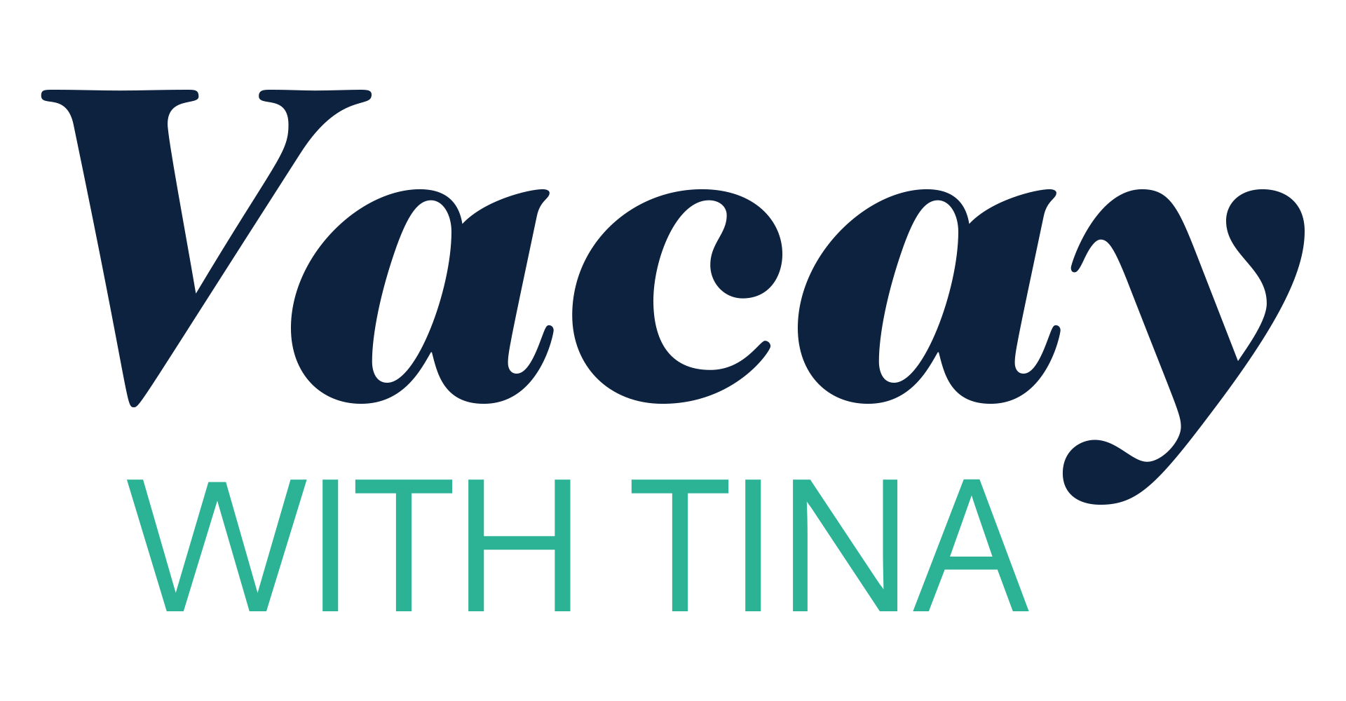 Vacay With Tina - Logo