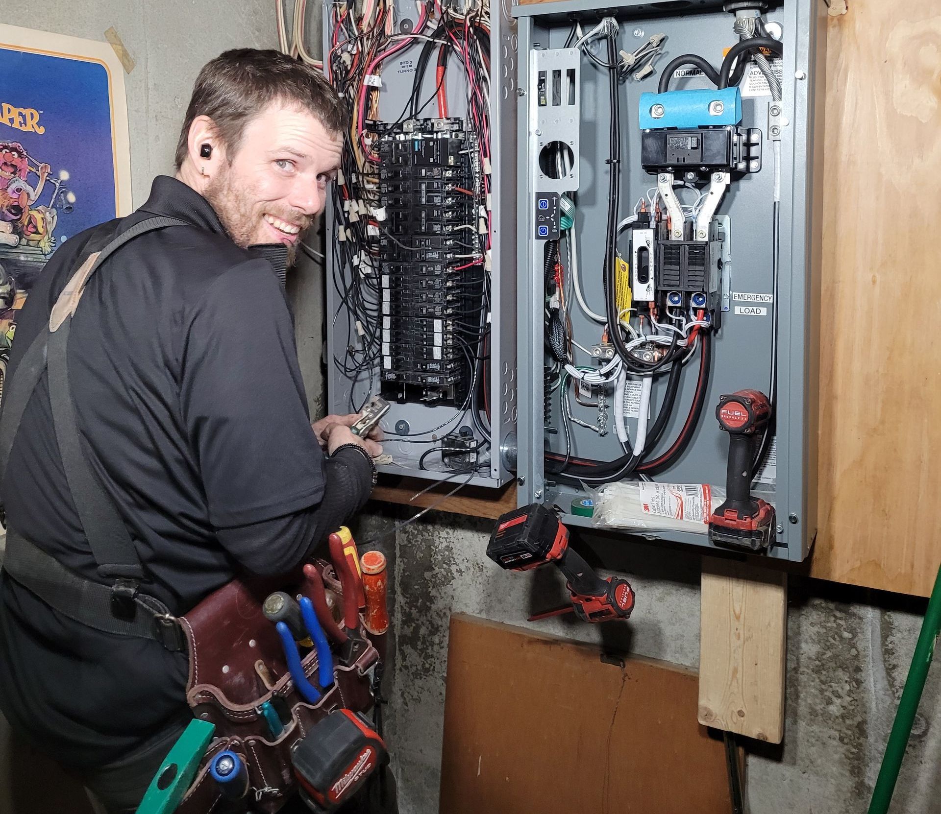 Adam, Electrician