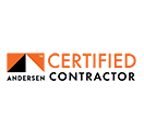 A home advisor 100 reviews badge with three stars on it.