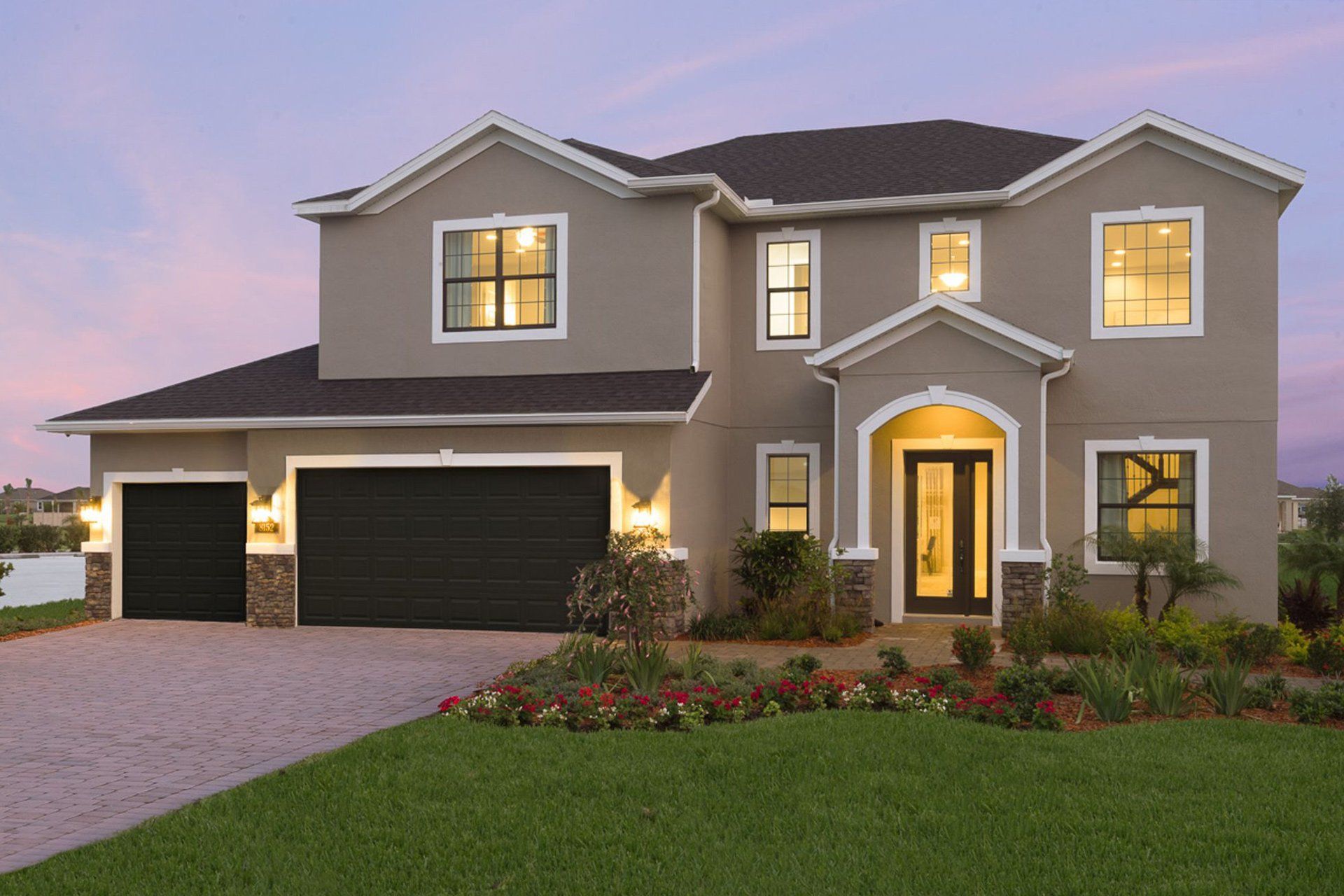 Exterior Foam and Stone