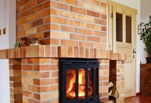 brick-fireplace