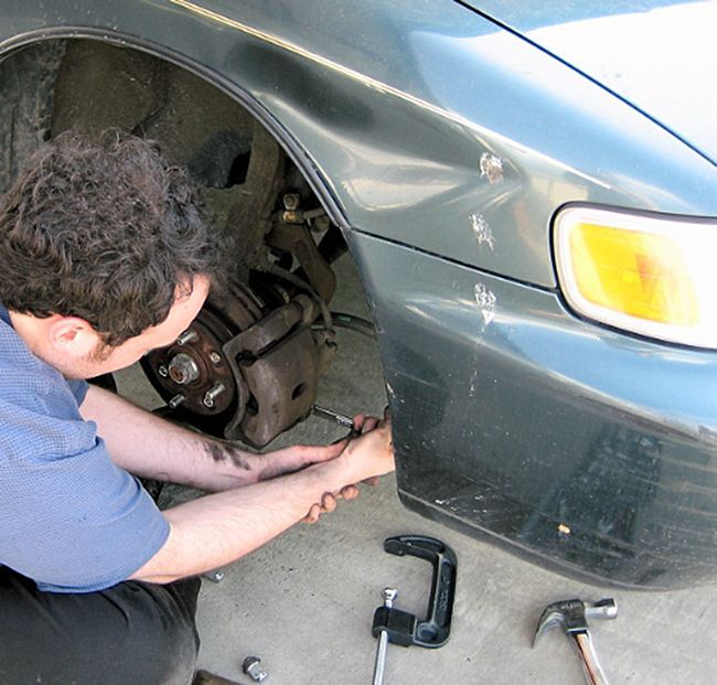 Disc pad and brake repair