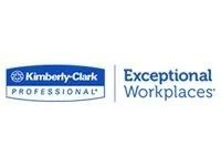 Kimberly-Clark Professional logo with “Exceptional Workplaces” text on white background