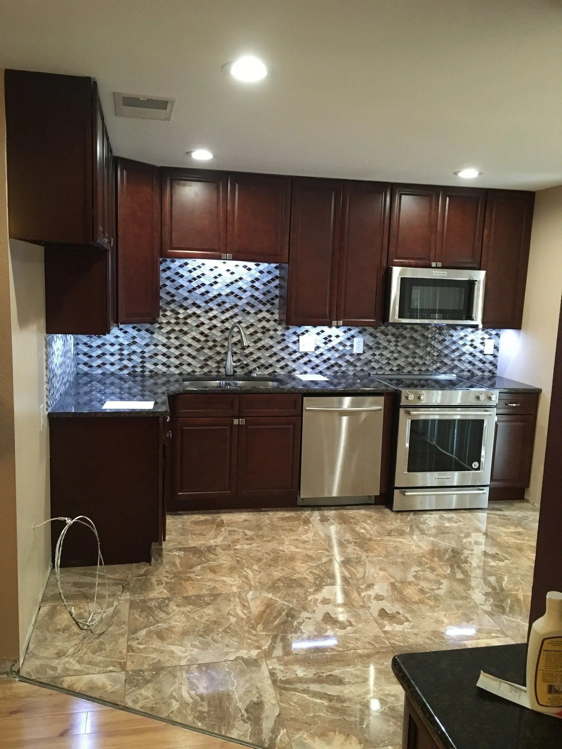 Cabinet and countertop works