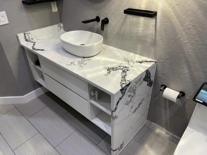 Cabinet and countertop works