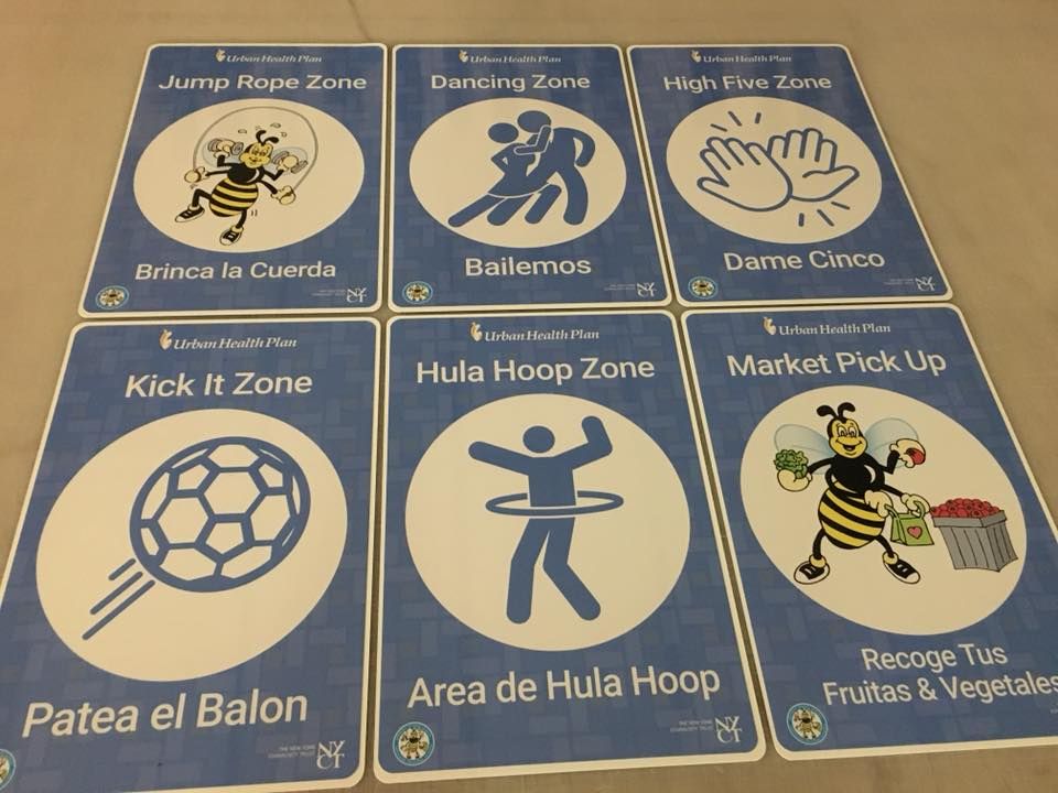 A bunch of cards with different activities on them