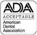 ADA Acceptable American Dental Association logo