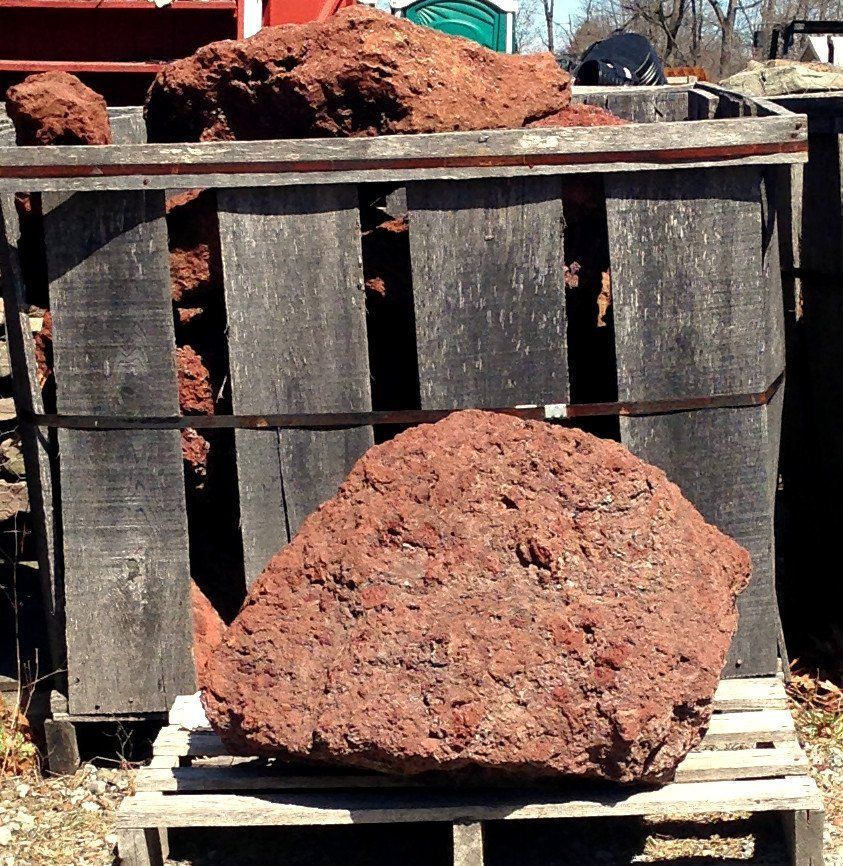Red Lava Rock