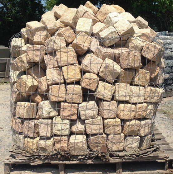 Granite Cubes - Yellow