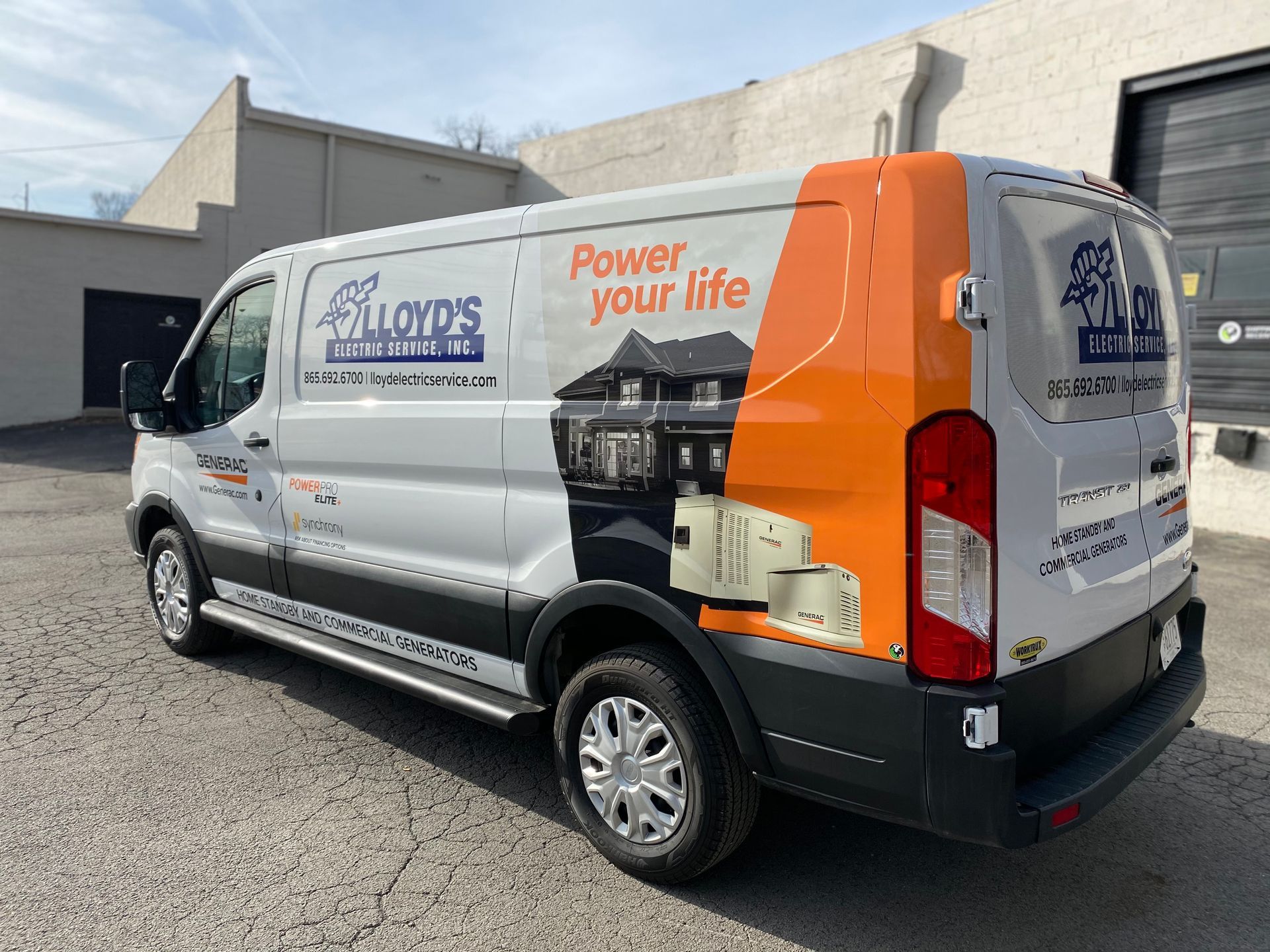 Lloyd's vehicle wrap