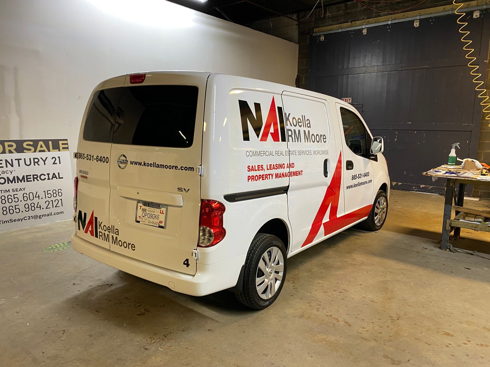 NAI vehicle wrap