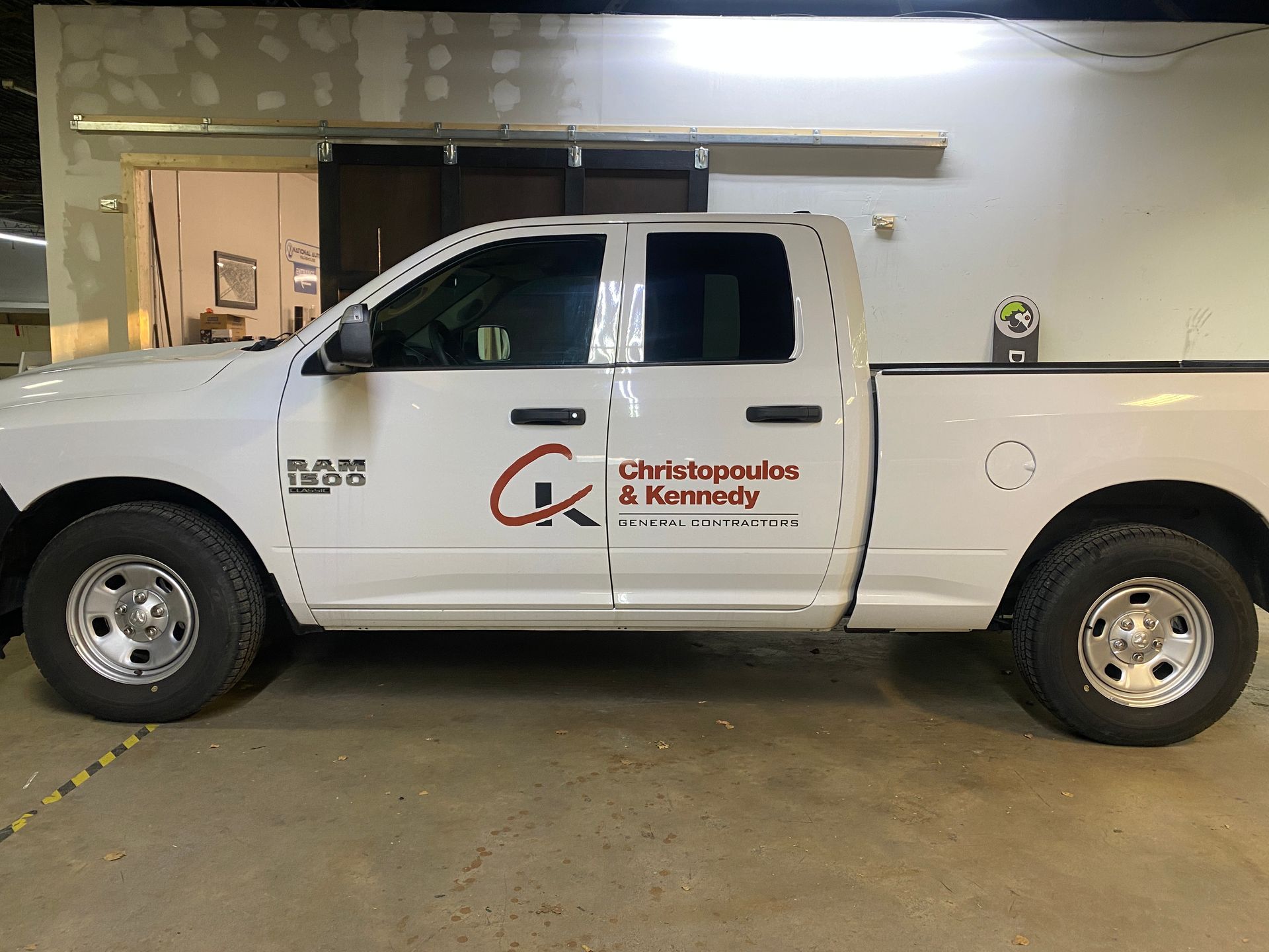 Christopoulos & Kennedy vehicle wrap