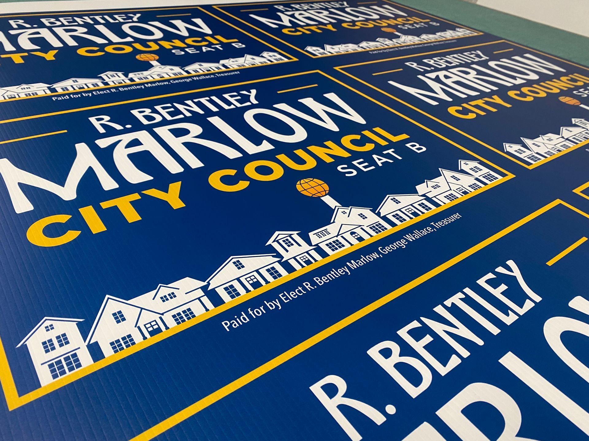 R. Bentley Marlow sign