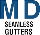 M.D. Seamless Gutters - Logo