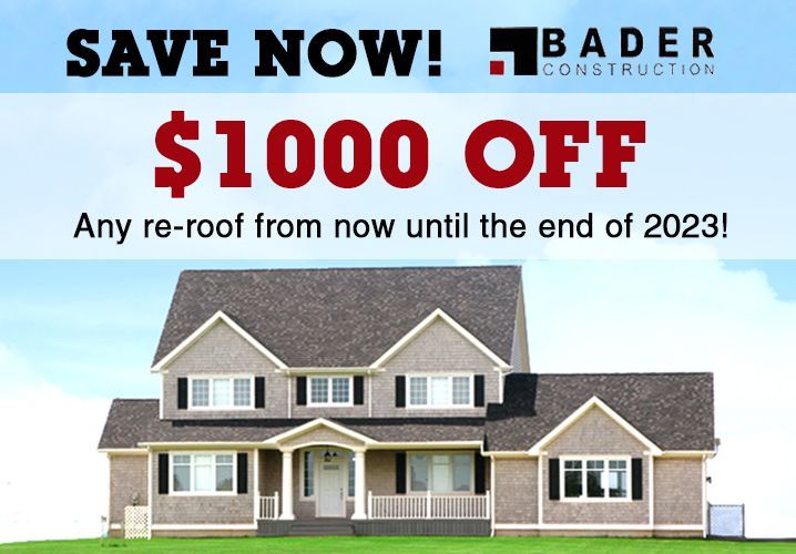 Roofers Bader Construction Freeport, IL