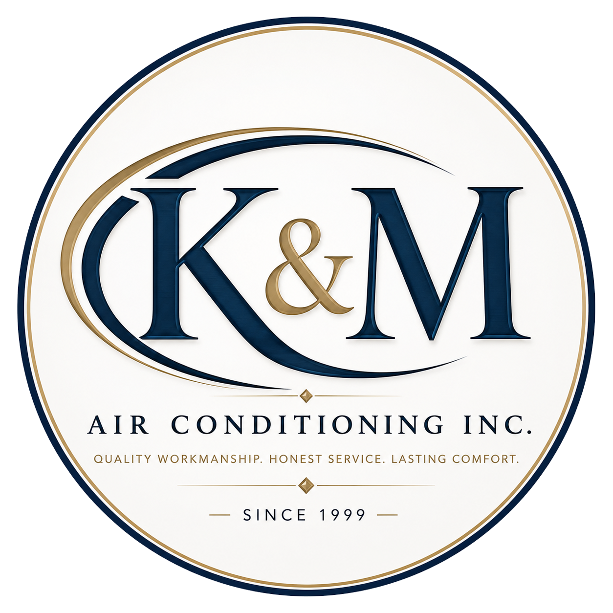 K&M Air Conditioning Inc - logo