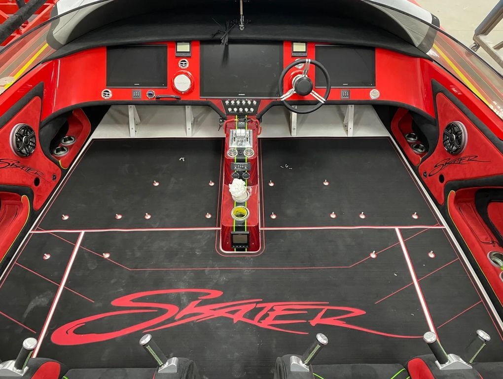 SeaDek boat flooring