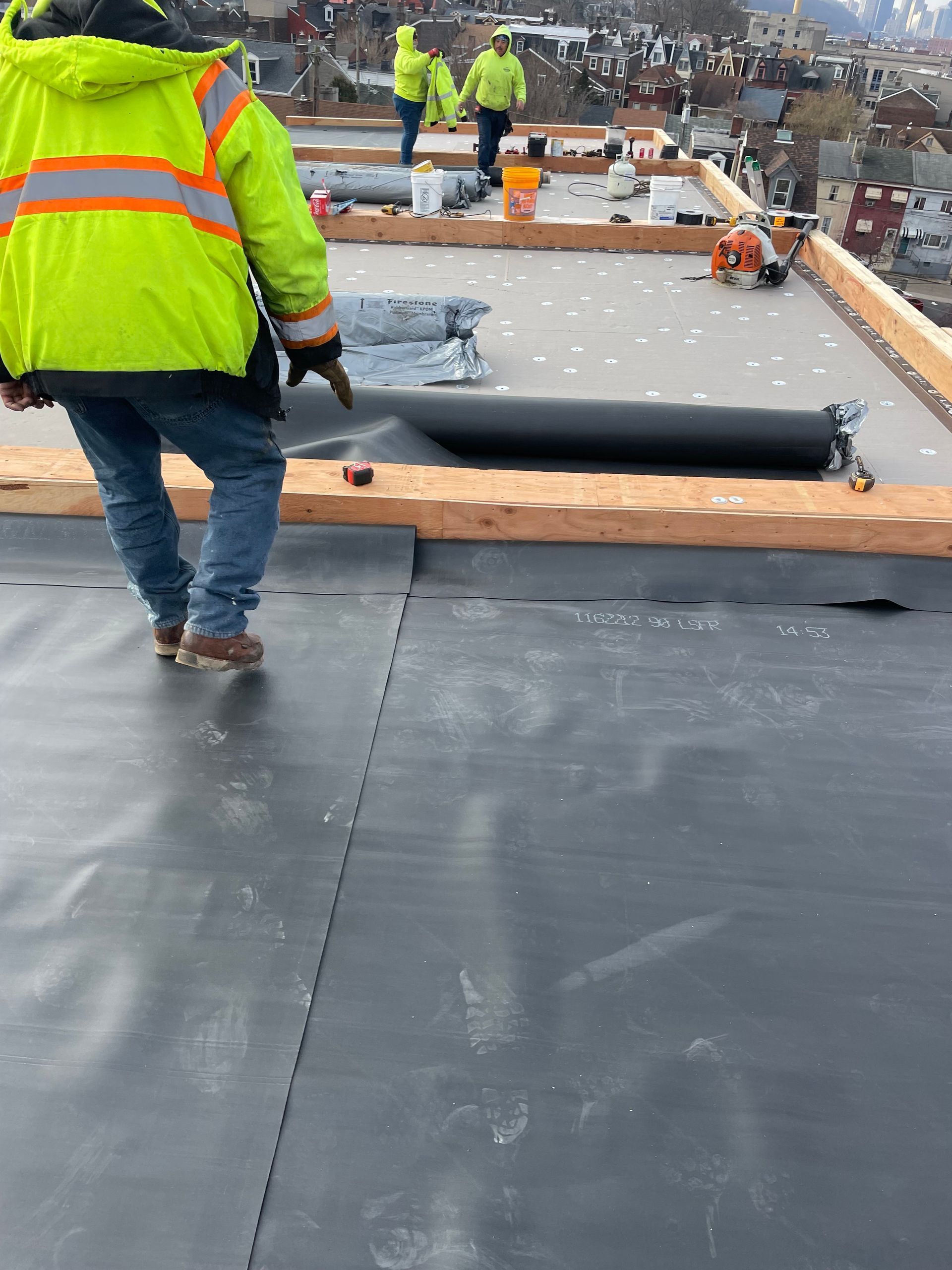 commercial roofing installation