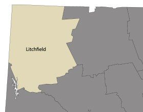 Litchfield County Collaborative Divorce Group - Service Area Map