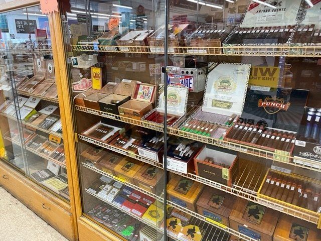 cigar on display