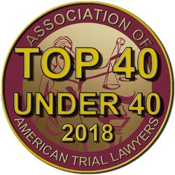 Association of American Trial Lawyers | Top 40 Under 40 2018